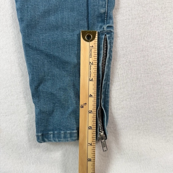 Pacsun Jeans Mens Medium Blue Active Stretch Skinny Mid Rise - Picture 12 of 14